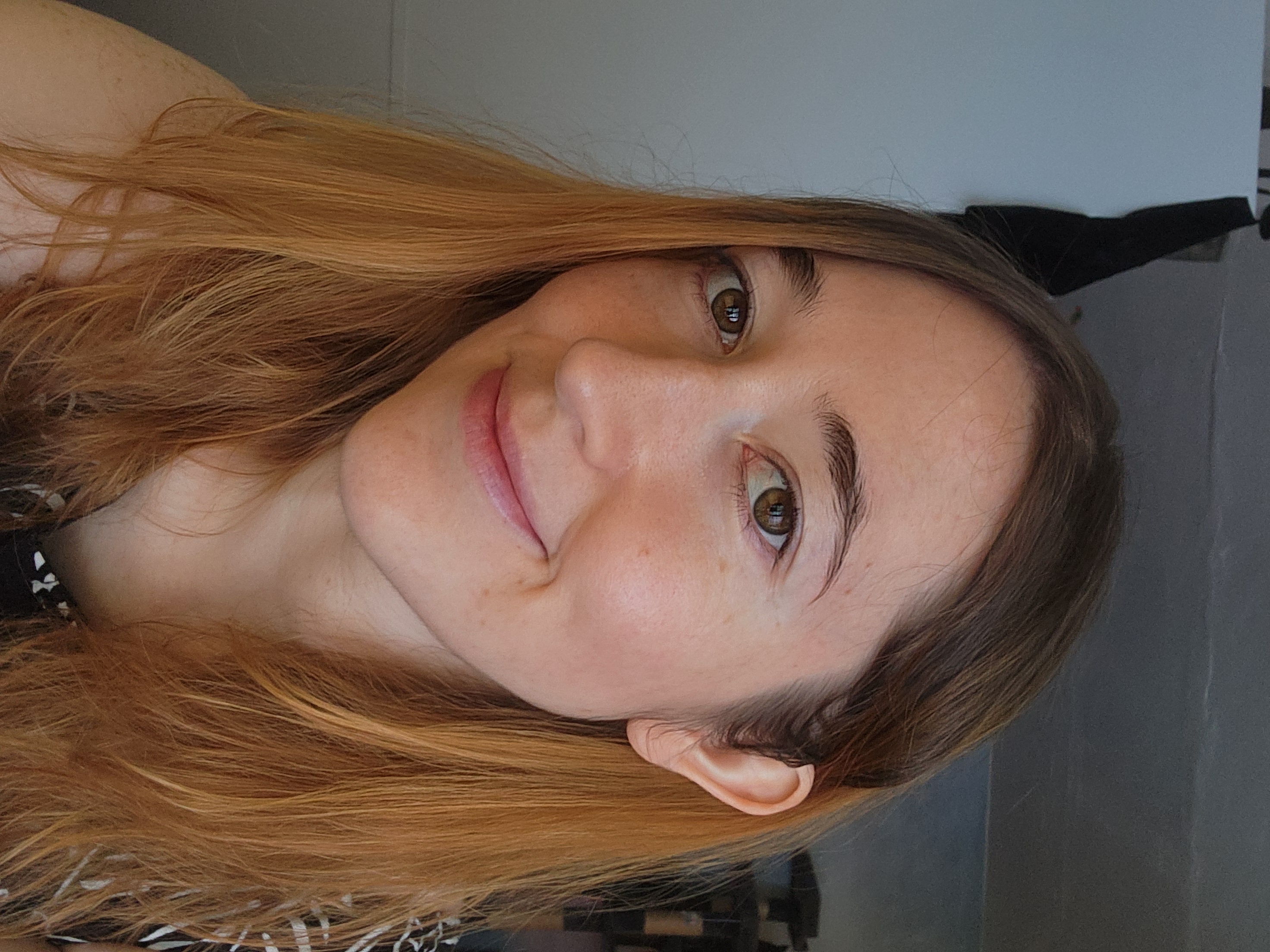 Cassandra the Color Witch writing a blog